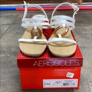 Aerosoles  sandals wedges size 6.5. Brand new.